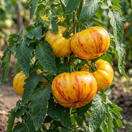 Set of 3 or 6 Large Plants - Tomato Buffalosun Variety, Ready to Plant in Your Garden - Frankton's