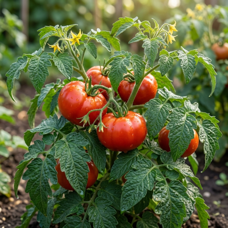 Set of 3 or 6 Large Plants - Tomato Bush Steak (Megabyte), Ready to Plant in Your Garden - Frankton's