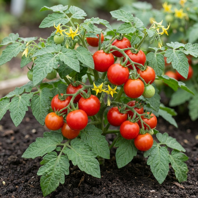 Set of 3 or 6 Large Plants - Tomato Crokini Variety, Ready to Plant in Your Garden - Frankton's