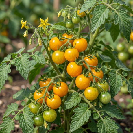 Set of 3 or 6 Large Plants - Tomato Honeycomb Variety, Outdoor Garden Ready, 10.5 cm - Frankton's