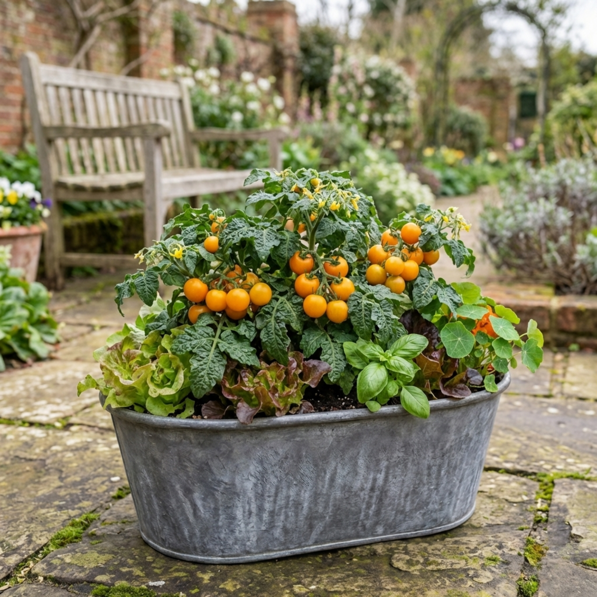 Set of 3 or 6 Large Plants - Tomato Honeycomb Variety, Outdoor Garden Ready, 10.5 cm - Frankton's