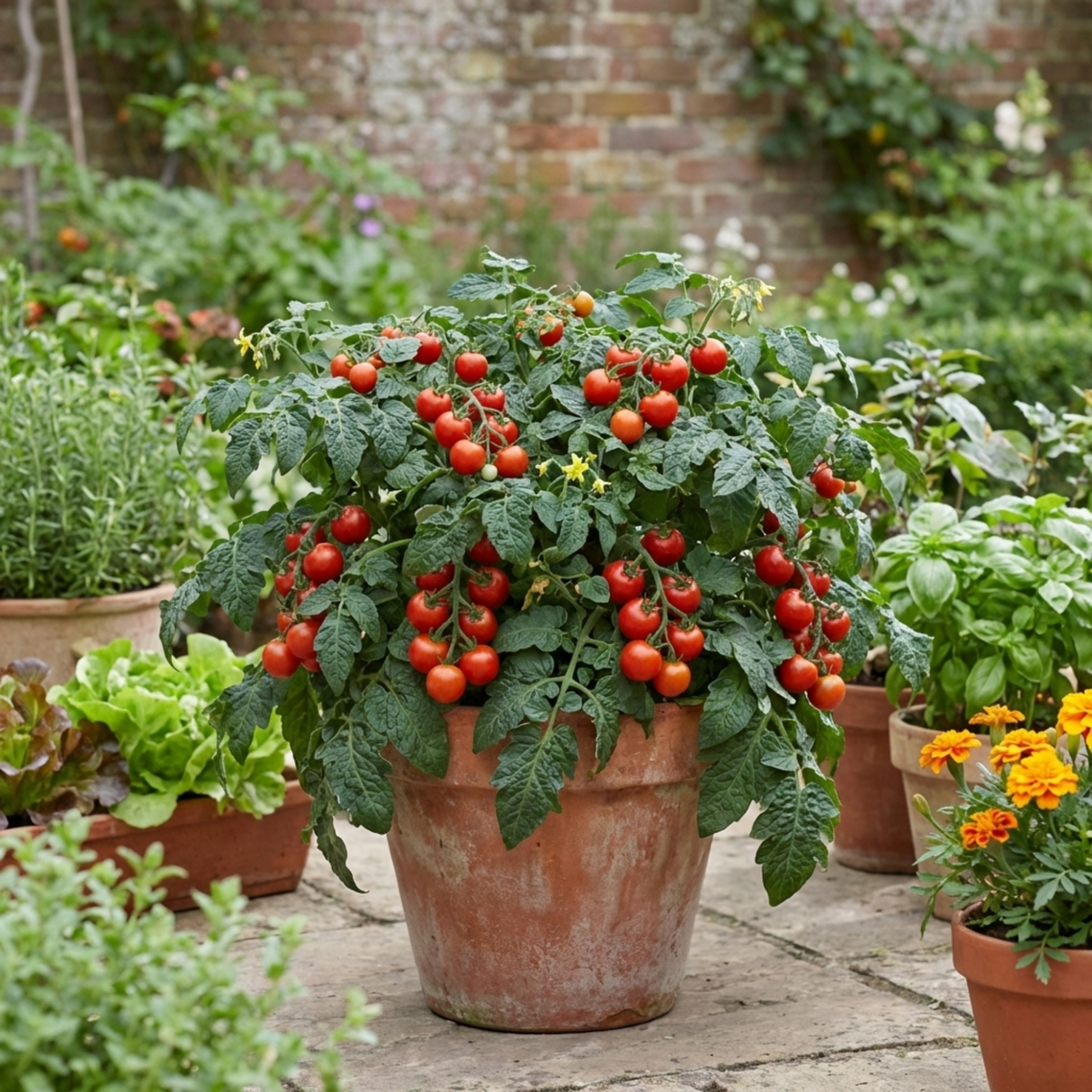 Set of 3 or 6 Large Plants - Tomato Losetto Variety, Ready to Plant in Your Garden, 10.5 cm - Frankton's
