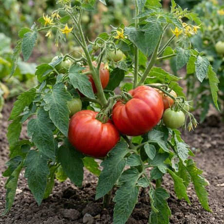 Set of 3 or 6 Large Plants - Tomato Supersteak Variety, Ready to Plant in Your Garden - Frankton's