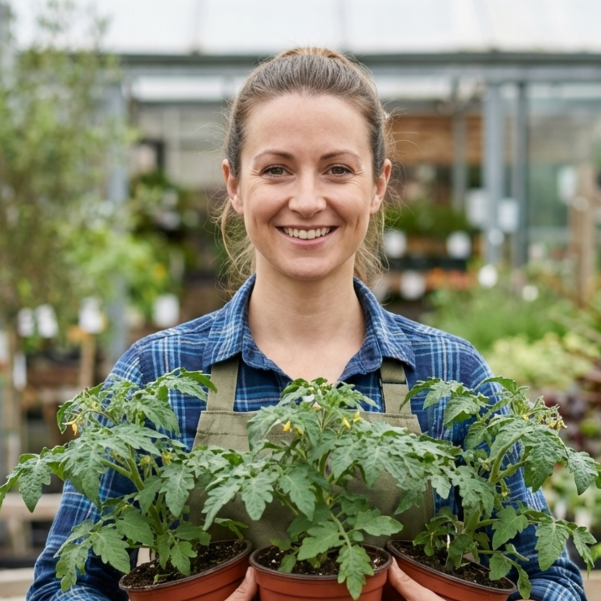 Set of 3 or 6 Large Plants - Tomato Tumbling Tom Variety, Outdoor Garden Ready, 10.5 cm - Frankton's