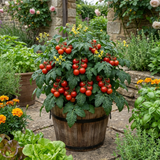 Set of 3 or 6 Large Plants - Tomato Veranda Red Variety, Ready to Plant in Your Garden - Frankton's