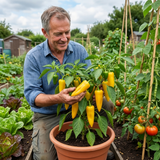Set of 3 or 6 Large Sweet Pepper Plants - Astor Variety, Ready to Plant in Your Garden - Frankton's