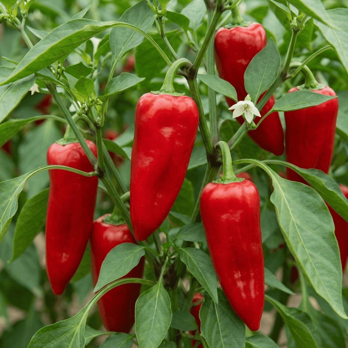Set of 3 or 6 Large Sweet Pepper Plants - Thor Variety, Ready to Plant in Your Garden - Frankton's
