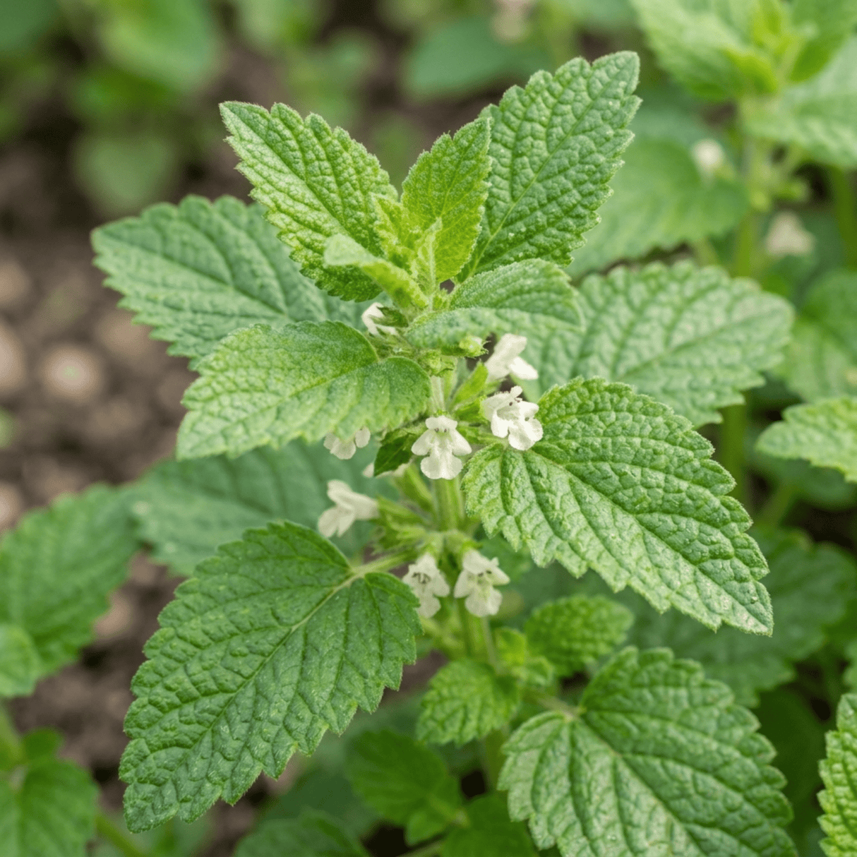 Set of 3 or 6 Lemon Balm Mint Plants Fresh Live Hardy Perennial Herb Garden Ready Plants 1 Litre Root Ball - Frankton's