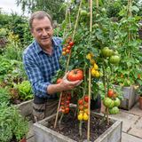 Set of 3 or 6 Live Tomato Plants Growers’ Mix, Ready to Plant Garden Vegetable Plants, Outdoor Garden Ready, 1L Root Ball - Frankton's