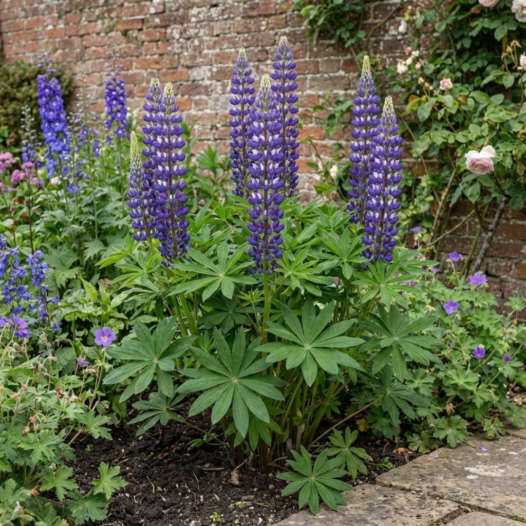 Set of 3 or 6 Lupin Legendary Blue, Ready to Plant in Your Garden, Peat Free - Frankton's