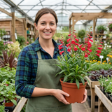 Set of 3 or 6 Penstemon Red Hardy Perennial Plants, Bee Friendly Summer Flowering, Outdoor Garden Ready, 1 Litre Root-Ball - Frankton's