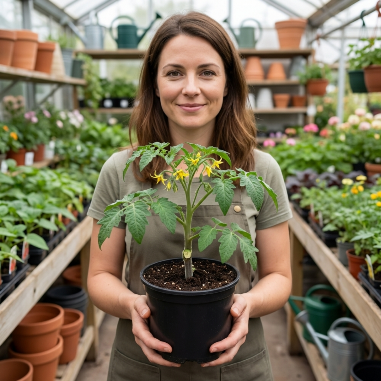 Set of 3 or 6 Premium Grafted Stargold Cherry Tomato Plants, Sweet Golden Fruit, Outdoor Garden Ready, 1L Root Ball - Frankton's