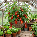 Set of 3 or 6 Premium Grafted Trilly Tomato Plants, High Yield Vegetable Plants, Ready to Plant, Outdoor Garden Ready, 1L Root Ball - Frankton's