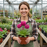 Set of 3 or 6 Primula Denticulata Deep Rose Hardy Perennial Plants, Spring Flowering, Outdoor Garden Ready, 1 Litre Root-Ball - Frankton's