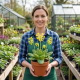 Set of 3 or 6 Primula Veris Yellow Cowslip Primrose Plants, Hardy Perennial, Spring Flowering, Outdoor Garden Ready, 1 Litre Root-Ball - Frankton's