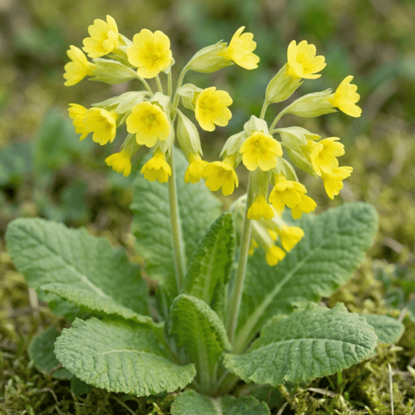 Set of 3 or 6 Primula Veris Yellow Cowslip Primrose Plants, Hardy Perennial, Spring Flowering, Outdoor Garden Ready, 1 Litre Root-Ball - Frankton's