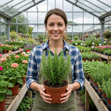 Set of 3 or 6 Rosemary Herb Plants (Salvia rosmarinus), Hardy Evergreen Perennial, Culinary Cooking Herb, Outdoor Garden Ready, 1 Litre Root-Ball - Frankton's