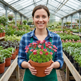 Set of 3 or 6 Saxifrage Marto Rose Hardy Alpine Evergreen Perennial Plants, Pink Rockery Ground Cover, Outdoor Garden Ready, 1 Litre Root-Ball - Frankton's