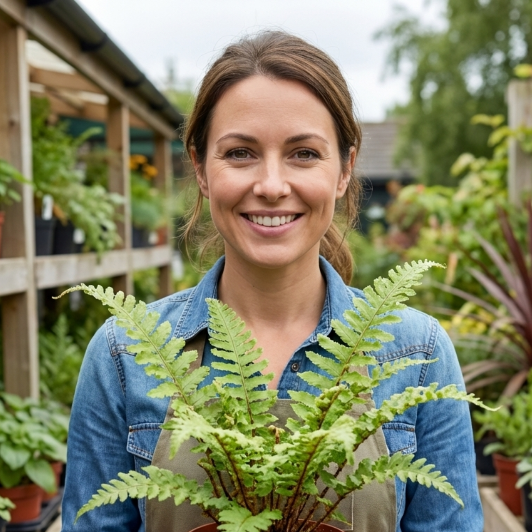 Set of 3 or 6 Scaly Male Fern Dryopteris Cristata Plants, Hardy Evergreen Perennial, 1 Litre Root-Ball - Frankton's