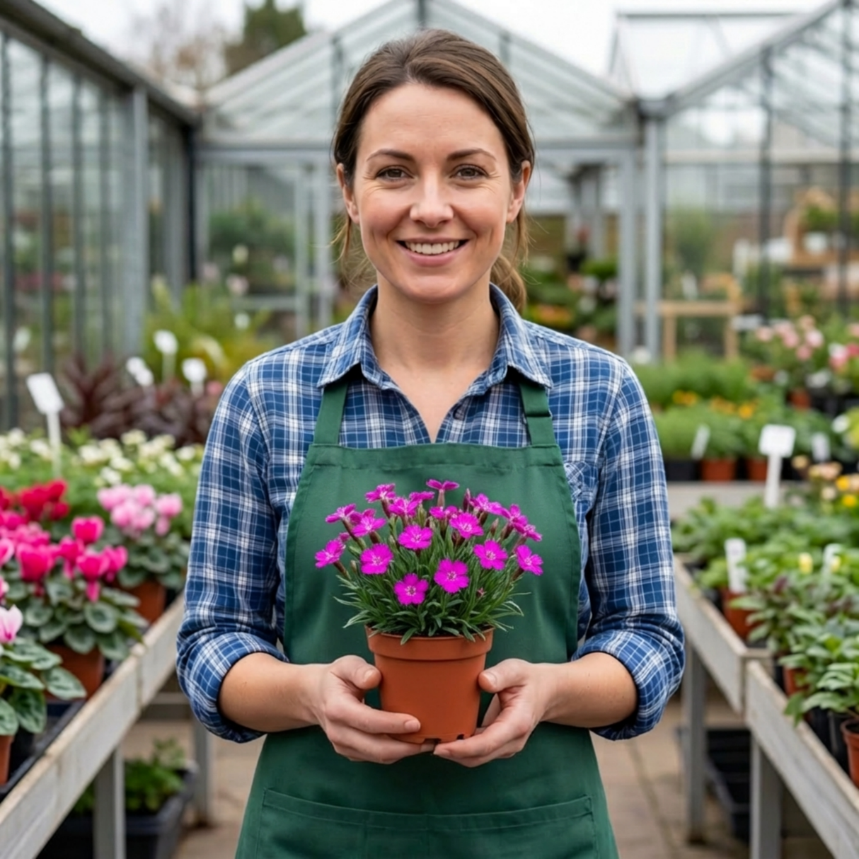 Set of 3 or 6 Silene Schafta Autumn Catchfly Hardy Perennial Plants, Pink Flowering Alpine Ground Cover, Outdoor Garden Ready, 1 Litre Root-Ball - Frankton's