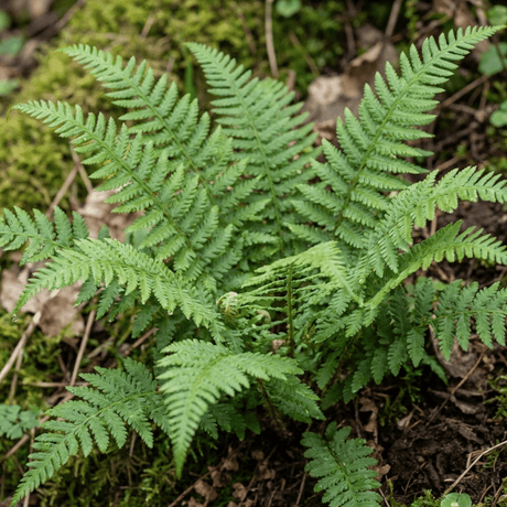 Set of 3 or 6 Soft Shield Fern Polystichum Setiferum Plants, Hardy Evergreen Shade Loving Perennial Ferns, Outdoor Garden Ready, 1 Litre / 11cm Root-Ball - Frankton's