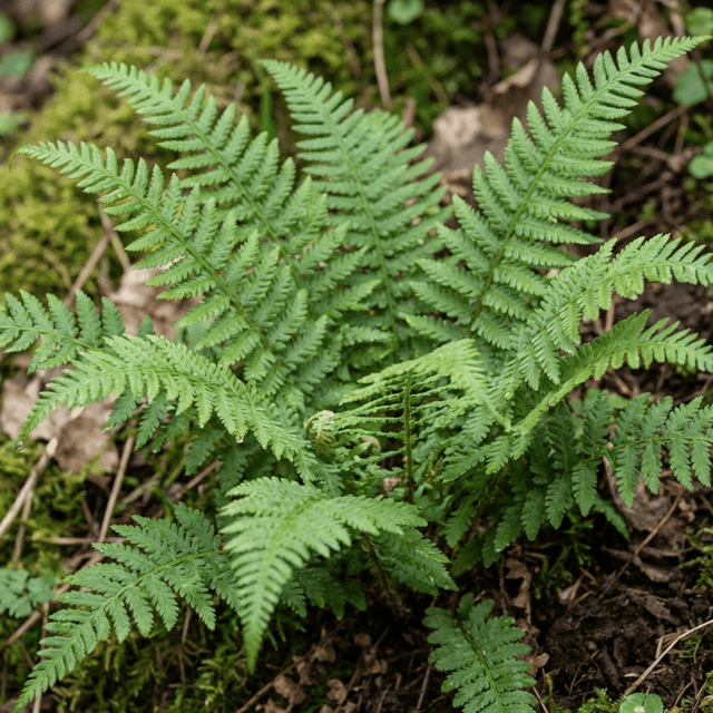 Set of 3 or 6 Soft Shield Fern Polystichum Setiferum Plants, Hardy Evergreen Shade Loving Perennial Ferns, Outdoor Garden Ready, 1 Litre / 11cm Root-Ball - Frankton's