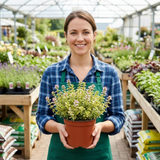 Set of 3 or 6 Thymus citriodorus ‘Doone Valley’ Thyme Herb Plants, Hardy Perennial Culinary Herb, Outdoor Garden Ready, 1 Litre Root-Ball - Frankton's