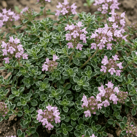 Set of 3 or 6 Thymus Precompa Thyme Herb Plants, Hardy Perennial Culinary Herb, Outdoor Garden Ready, 1 Litre Root-Ball - Frankton's