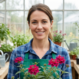 Set of 3 or 6 Verbena Trailing Magelana Hot Rose Plants, Summer Bedding Garden Ready, 10.5cm Root-Ball - Frankton's