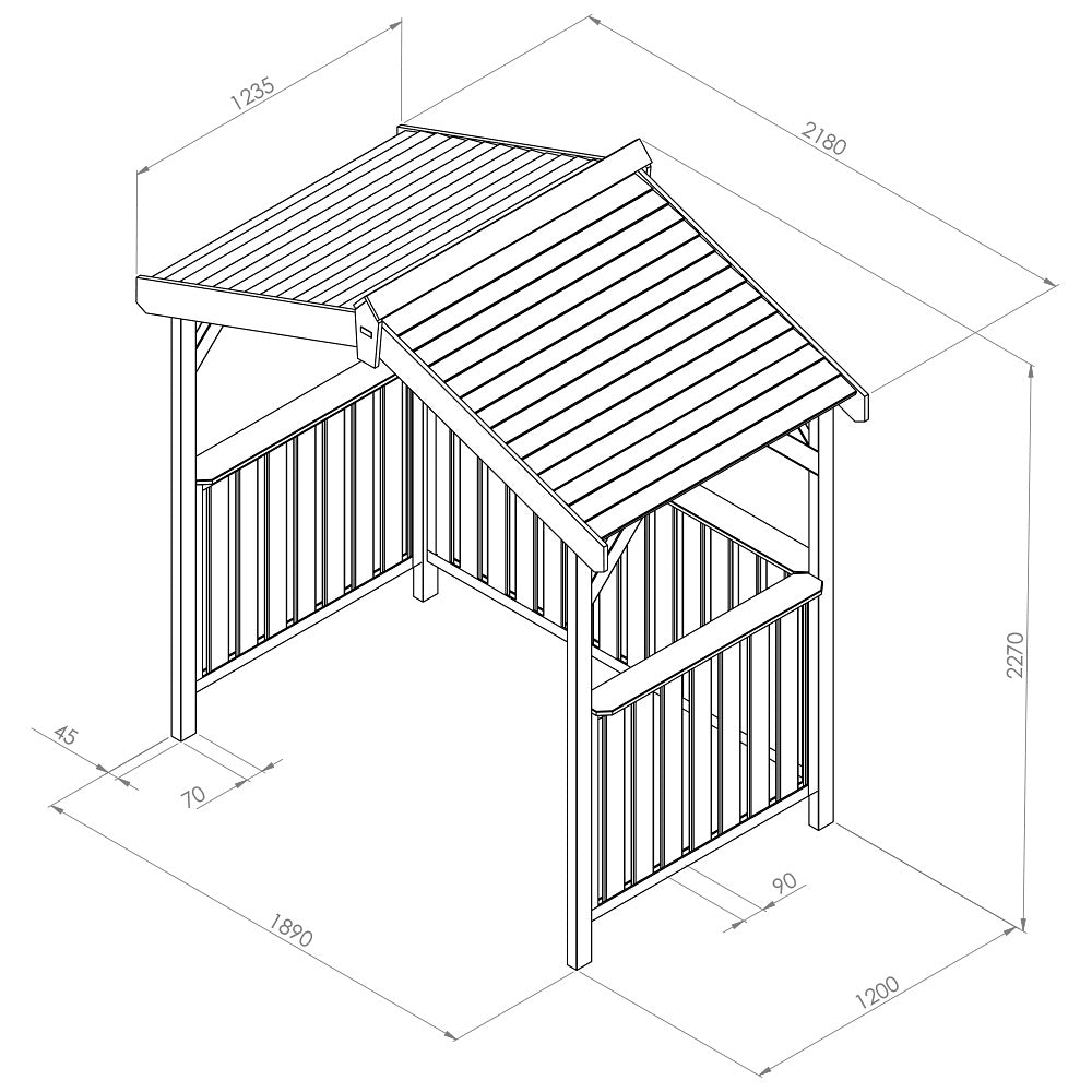 Ashton Barbeque Shelter - Frankton's