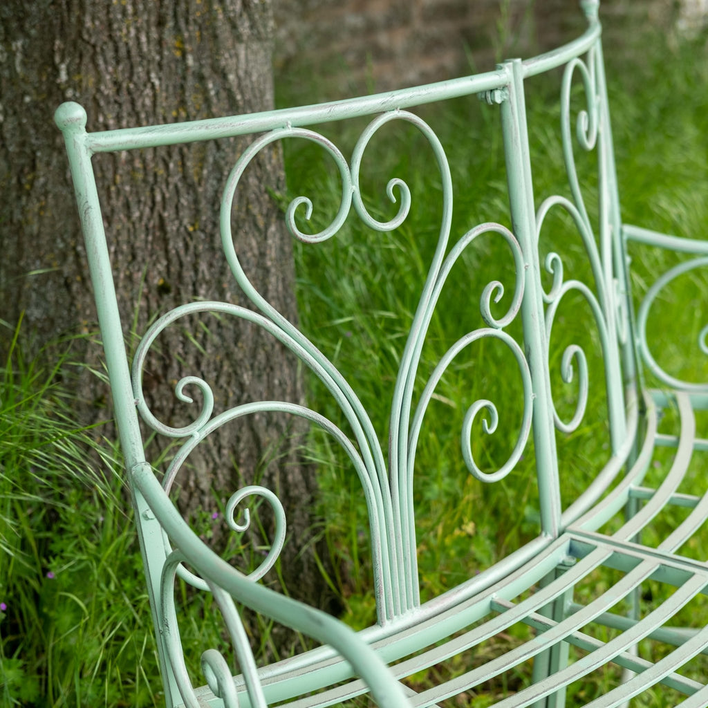 Curved Bench - Green - Frankton's