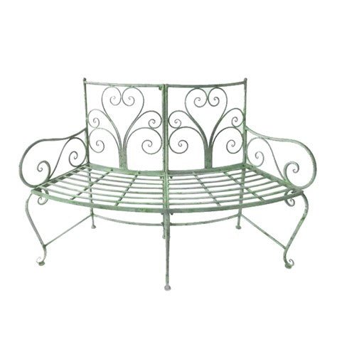 Curved Bench - Green - Frankton's