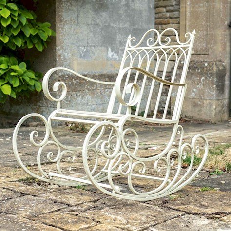 Gothic Rocking Chair - Cream - Frankton's