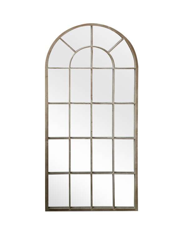 Lincoln Arched Window Mirror in Sand - Frankton's