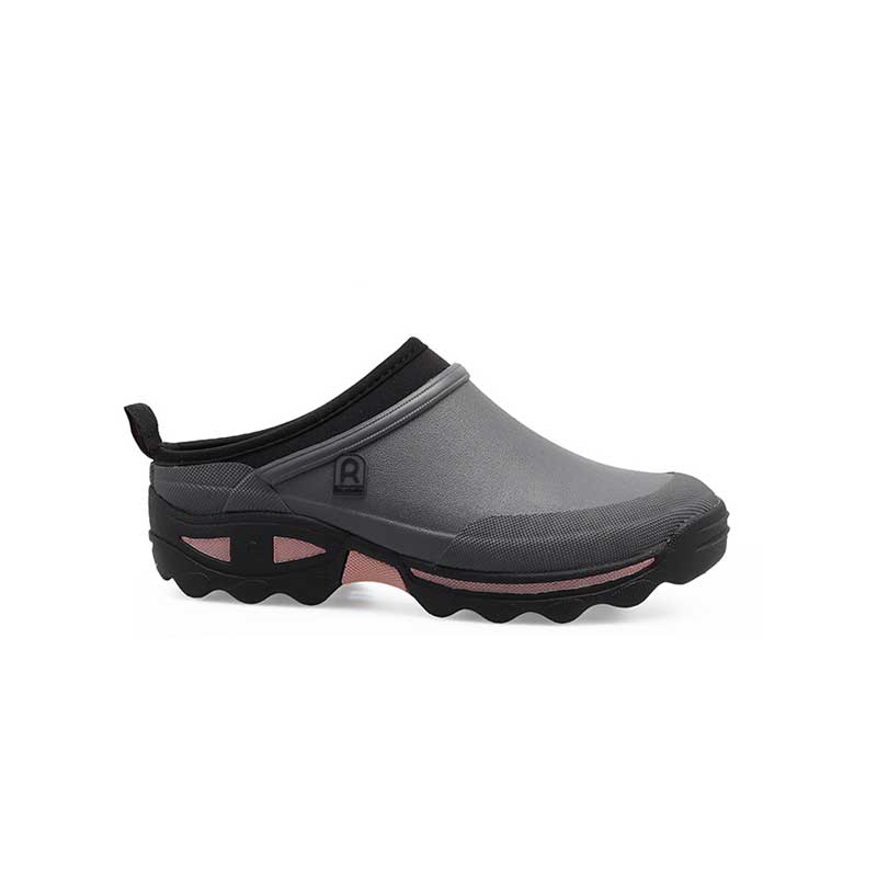 Rouchette Clean Lady Clog - Grey - Frankton's