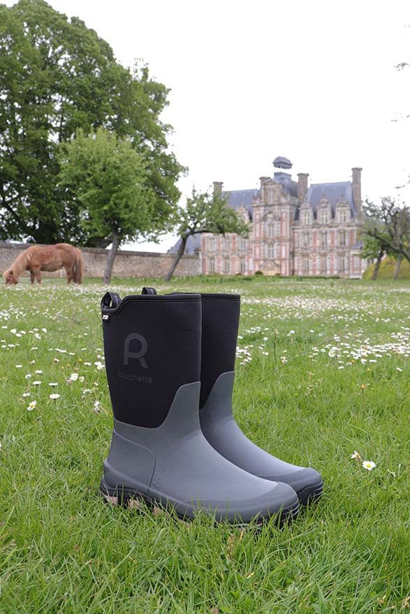 Rouchette Women's Clean Garden Half Boot - Grey - Frankton's