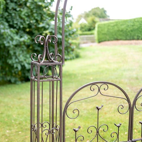 Woodland Gates with Arch - Rusty - Frankton's